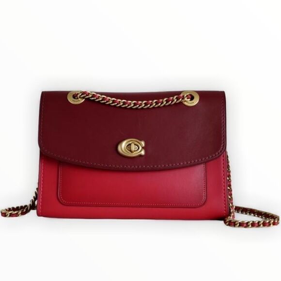 COACH Parker ColorBlock Shoulder Bag - Picture 10 of 16